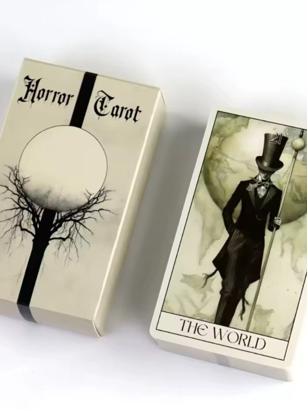 Gothic Tarot Deck Horror Style Cards